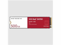 WD RED SSD NVMe 500GB PCIe SN700, Geb3 8GB/s, (R:3430/W:2600 MB/s) TBW 1000