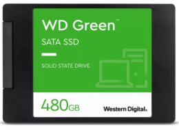 WD GREEN SSD 3D NAND WDS480G3G0A 480GB SATA/600, (R:500, W:400MB/s), 2.5"