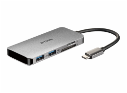 D-Link DUB-M610 6-in-1 USB-C Hub with HDMI/Card Reader/Power Delivery 45020041