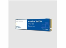 WD BLUE SSD NVMe 250GB PCIe SN 570, Gen3 8 Gb/s (R:3300, W:1200MB/s)