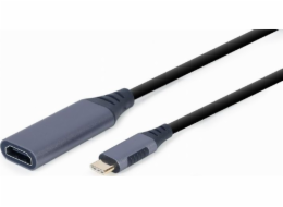 Cablexpert A-USB3C-HDMI-01 adaptér k video kabelům 0,15 m USB typu C Šedá