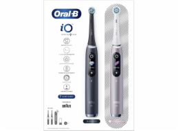 ELEKTRICKÝ ZUBNÍ KARTÁČEK BRAUN ORAL-B IO 9N SET DUO BLACK ONYX & ROSE QUARTZ