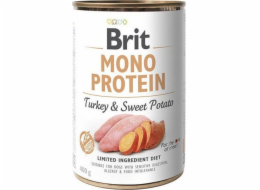 BRIT MONO PROTEIN Turkey with sweet potato - Wet dog food - 400 g