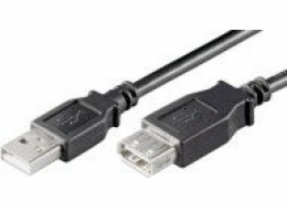 USB 2.0 Verlängerungskabel, USB-A Stecker > USB-A Buchse