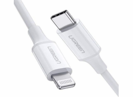 2x1 UGREEN Lightning To Type-C Cable 1m white