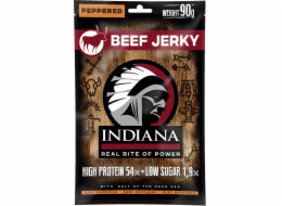 INDIANA Jerky hovězí Peppered ZIP 90g