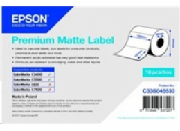 Premium Matte Label -102mm x152mm, 225 labels