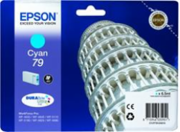 Epson T7912 - originální EPSON Ink bar WF-5xxx Series Ink Cartridge "Pisa" 79 Cyan (6,5 ml)