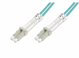 Digitus Fiber Optic Patch Cord, LC to LC Multimode 50/125 a, Duplex Length 20m, Class OM3