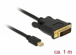 Delock Kabel mini Displayport 1.1 samec > DVI 24+1 samec 1 m