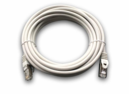 DATACOM Patch cord S/FTP CAT6A 5m šedý