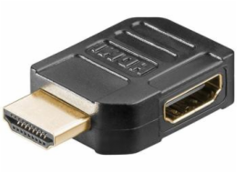 PremiumCord HDMI adapter19pin, F/M, 90° pravá