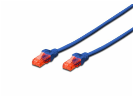 Digitus CAT 6 U-UTP patch cable, Cu, LSZH AWG 26/7, length 10 m, color blue