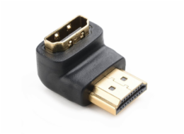 NEDIS adaptér HDMI úhlový 90°/ HDMI konektor - HDMI zásuvka/ černý/ box