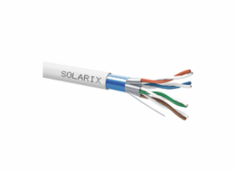 Instalační kabel Solarix CAT6A FFTP LSOH Dca-s2,d2,a1 500m/cívka SXKD-6A-FFTP-LSOH