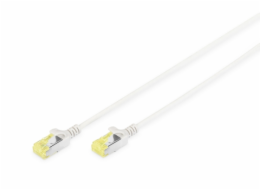 Digitus DK-1624-A-100S CAT 6A U-FTP Cu, LSZH AWG 28/7, 10m, šedý Digitus Tenký propojovací kabel CAT 6A U-FTP Cu, LSZH AWG 28/7, délka 10 m, barva šedá