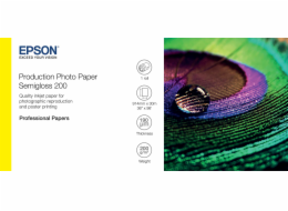 EPSON Production Photo Paper Semigloss 200 36"x30m