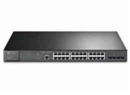 TP-LINK TL-SG3428MP TP-Link OMADA JetStream switch TL-SG3428MP (24xGbE, 4xSFP, 24x PoE+ 384W, 2xConsole)