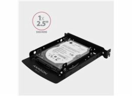 AXAGON RHD-P25, hliníkový rámeček pro 2x 2.5" HDD/SSD do 3.5" pozice nebo PCI záslepky