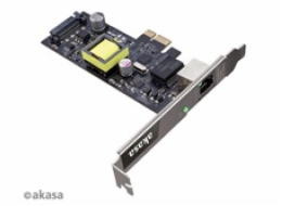 AKASA síťová karta, 2.5 Gigabit PCIe Network Card with PoE