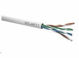 Instalační kabel Solarix UTP, Cat5E, drát, PVC, box 100m SXKD-5E-UTP-PVC