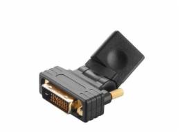 Akasa AK-CBHD16-BK AKASA - úhlová redukce DVI-D na HDMI