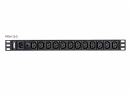 Aten PE0112 Aten PE0112 Základní řada PDU 10A Vstup C14 výstup 12x C13