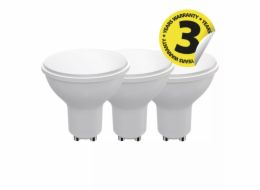 Emos LED žárovka MR16, 9W/60W GU10, NW neutrální bílá, 806 lm, Classic, F, 3 PACK