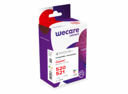 WECARE ARMOR ink sada kompatibilní s CANON PGi-520/CLi-521CMY, CMYK