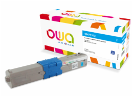 OWA Armor toner kompatibilní s OKI 46471103, 7000st, modrá/cyan