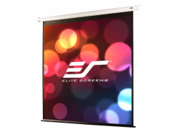 ELITE SCREENS plátno elektrické motorové 135" (342,9 cm)/ 4:3/ 205,7 x 274,3 cm/ Gain 1,1/ case bílý