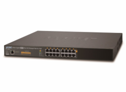 Planet UPOE-800G Ultra PoE+ injektor, 8 portů, Gigabit, 802.3bt <400W (90W/port), scheduler+watchdog