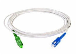 OPTIX SC/APC-SC FLEXI optický patch cord G.657B3 2mm 1m bílý simplex