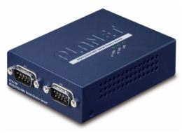 Planet konvertor RS-232/422/485 na IP, 2x COM, 100Mb, -10~+60°C, SNMP+Telnet