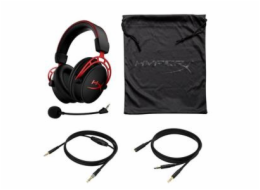 HyperX Cloud Alpha Wireless RED GAM HEADSET - Sluchátka k PC