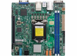 Supermicro MBD-X12STL-IF-O SUPERMICRO MB LGA1200 (Xeon E3-2300), C252, 2xDDR4, 6xSATA3, M.2, 1xPCIe4.0 x16, VGA, 2x LAN, IPMI, mini-ITX