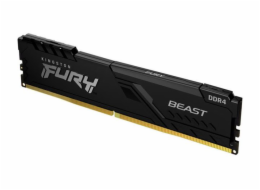 KINGSTON DIMM DDR4 16GB 2666MT/s CL16 FURY Beast Černá