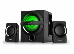 FENDA F&D repro A140X/ 2.1/ 37W/ černé/ BT4.0/ FM rádio/ USB přehrávání/ dálkové ovládání