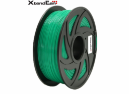 XtendLAN PETG filament 1,75mm průhledný zelený 1kg