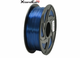 XtendLAN PLA filament 1,75mm průhledný modrý 1kg