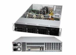 Supermicro CSE-LA25TQC-R609LP SUPERMICRO 2U chassis 8x 3,5" HS SAS3/SATA, 2x650W (80PLUS Platinum)