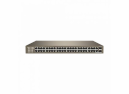 Tenda TEG1050F Tenda TEG1050F 48x Gigabit s SFP, 48x RJ45 + 2x SFP, Fanless - bez ventilátorů, Rackmount, VLAN, 6kV