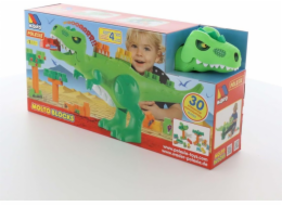 Wader Set Dinosauří bloky 30 el.