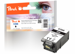 PEACH kompatibilní cartridge Epson 266 black, 7.6ml