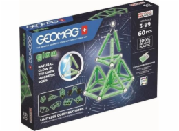 Geomag Magnetické bloky Glow Recycled 60 prvků