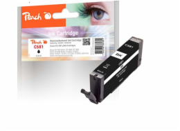 PEACH kompatibilní cartridge Canon CLI-581, black, 5,6ml