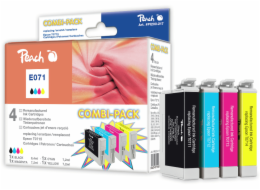 PEACH kompatibilní cartridge Epson T0715 CombiPack Plus