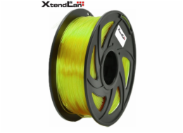 XtendLAN PETG filament 1,75mm průhledný žlutý 1kg