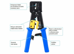 Kleště UTP Cat5, RJ45, RJ45EZ, RJ12 WS-EZ376Z Kleště UTP WS-EZ376Z Cat5, RJ45, RJ45EZ, RJ12