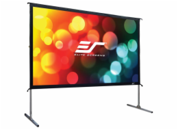 Elite Screens OMS120H2-DUAL ELITE SCREENS plátno mobilní outdoor stativ 120" (304,8 cm)/ 16:9/ 149,4 x 265,7 cm/ hliníkový/ přední a zadní projekce